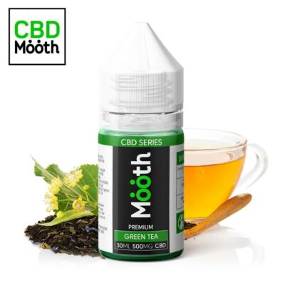 Green Tea CBD 500mg.-1000mg. eliquid by Mooth